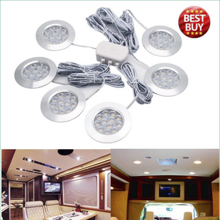 Cross-border ultra-thin RV light Cabinet light car RV light indoor light reading light set CE certification light