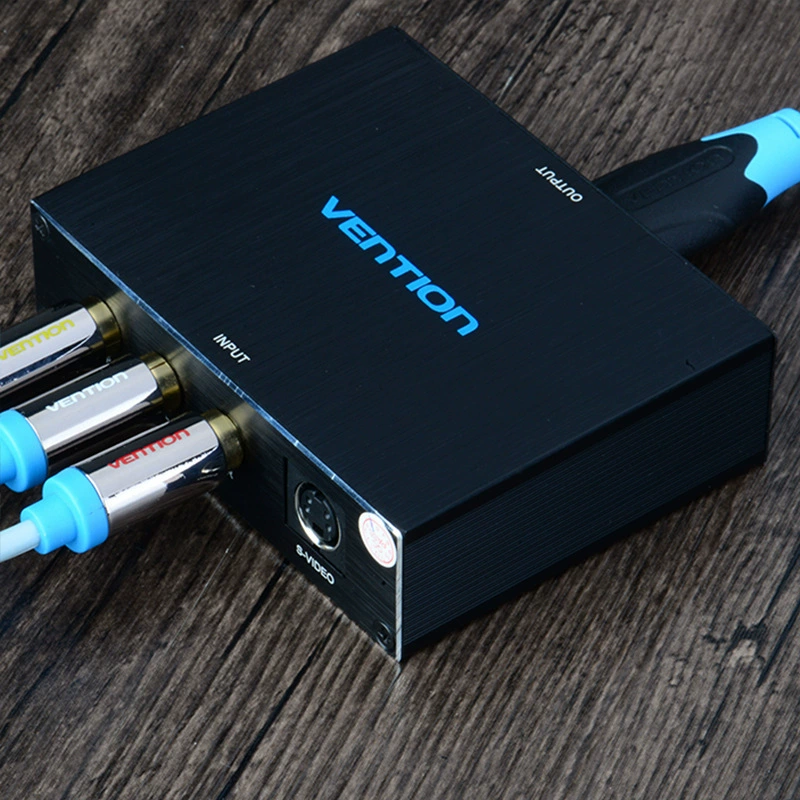 AV в HDMI конвертер 1080p HD, подключение к монитору/телевизору через S-Video
