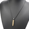 Fashionable pendant for beloved, black accessory, brainteaser suitable for men and women, necklace, Korean style