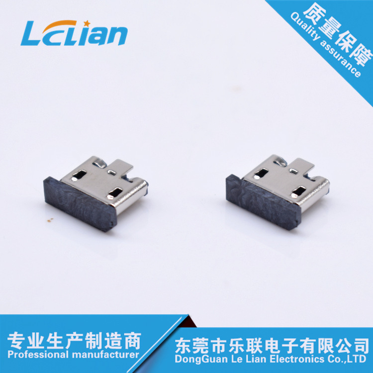 MICRO 5P/F stand with edge Post stainless steel nickel plated dust cover MICRO female USB connector MICRO 5P/F stand with edge Post stainless steel nickel plated dust cover MICRO female USB connector