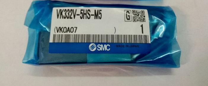 日本原装现货SMC 电磁阀VK332V-5HS-M5 VK332-5HS-M5