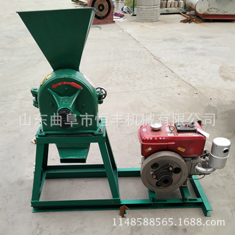 小型谷物粉碎机 杂粮粉碎机 合肥自吸式齿盘式粉碎机