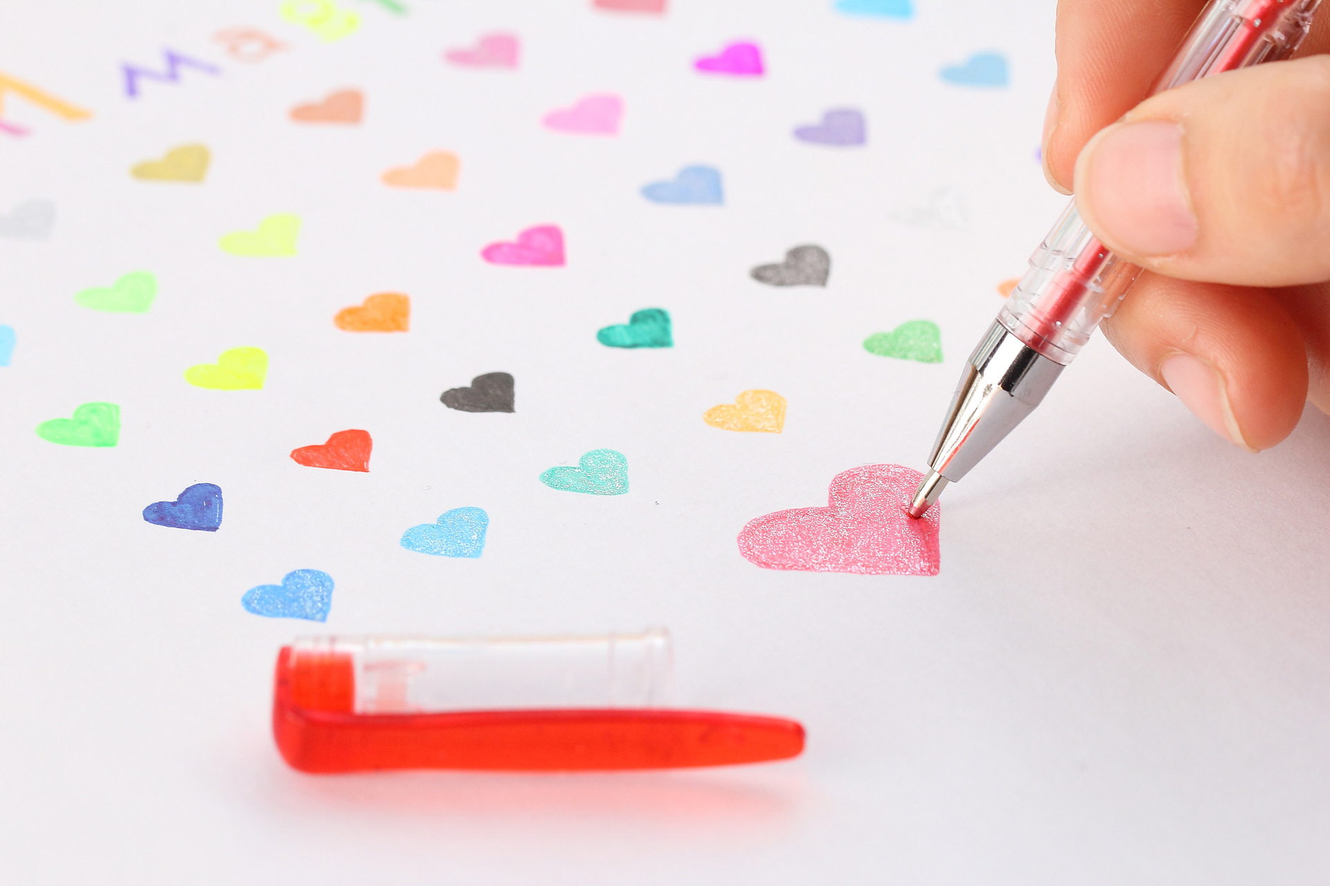 800g Weight Gel Pen Stationery Type 1 Set Quantity Wedding, Graduation, Birthday Occasion Plastic Material Solid Color Pattern Simple Style Style 1 Set Solid Color Wedding Graduation Birthday Plastic Simple Style Gel Pen 9
