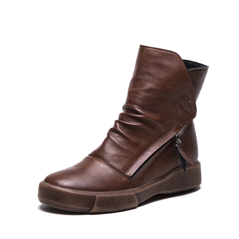 Bottes femme en PU artificiel - Ref 3355246 Image 6