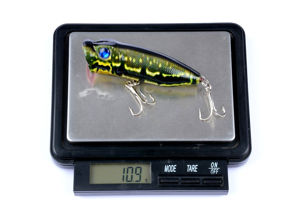 Small Popper Fishing Lures 40mm 2.3g Hard Plastic Baits Fresh Water Bass Swimbait Tackle Gear