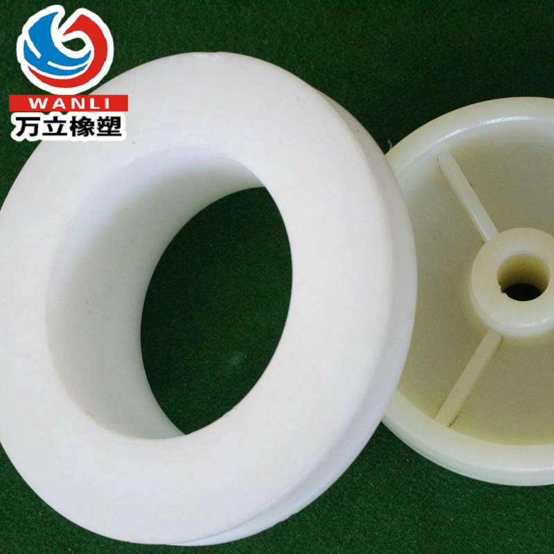 厂家供应塑料件 MC尼龙滑轮专业订购 U型尼龙滑轮 V型导向轮