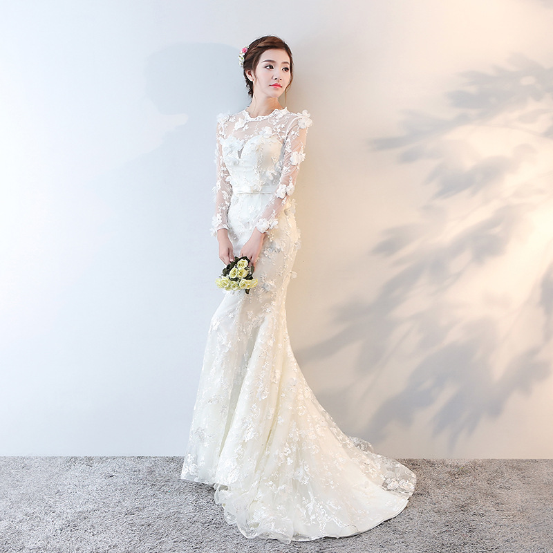 Robe de mariée YI XIU YILIN en Dentelle - Ref 3309224 Image 4