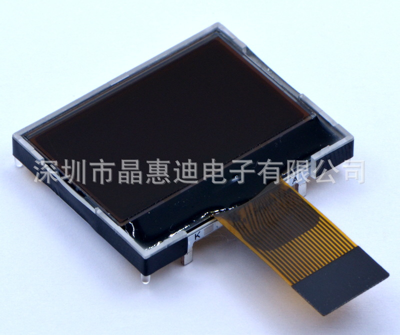 Һ����/12864/1.2��/ST7567/��Ĥ/SPI/����/JHD12864-G433BTW-BL