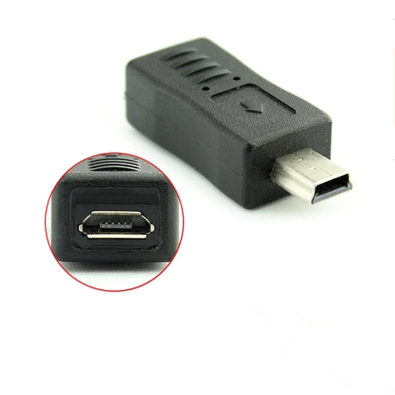 9012699→8546 現貨【no】miniUSB公轉MicroUSB母 轉接頭 5P轉micro母 T型口轉換插頭 - buy360 ...
