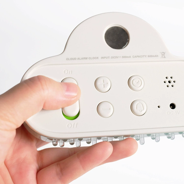Кросс-бортов second-generation облачный будильник LED Электронный будильник Cruster Sleep Sound Control настольные часы магнитные настенные часы студенческие часы