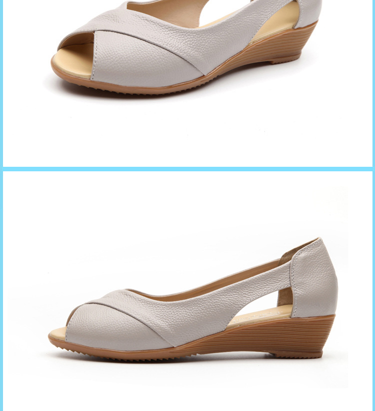 Chaussures été pour femme en Caoutchouc - Ref 3346247 Image 31