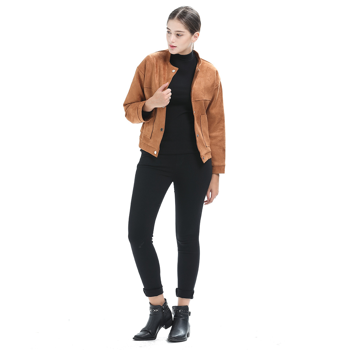 autumn new deerskin velvet jacket  NSJR23547