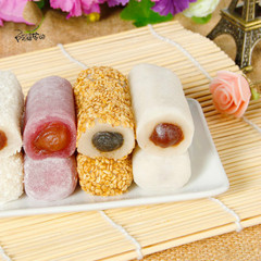 阿婆家的麻薯 手造麻糬點心台式糯米糍泡圓 休閒零食小吃 6斤/箱