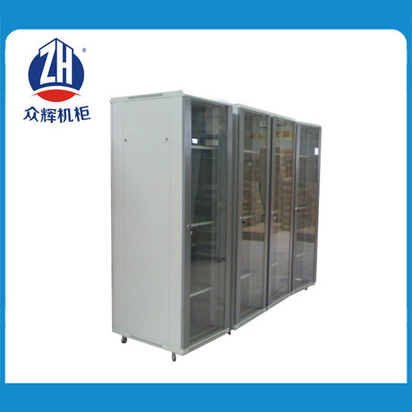 厂家促销供应网络服务器机柜37U800*960*1800弱电机柜 浅灰黑色