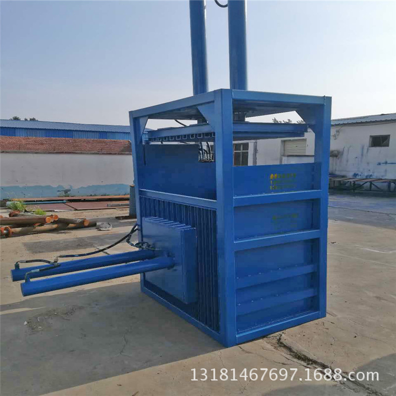 立式快速高效压块机 废金属液压打包机 低价出售