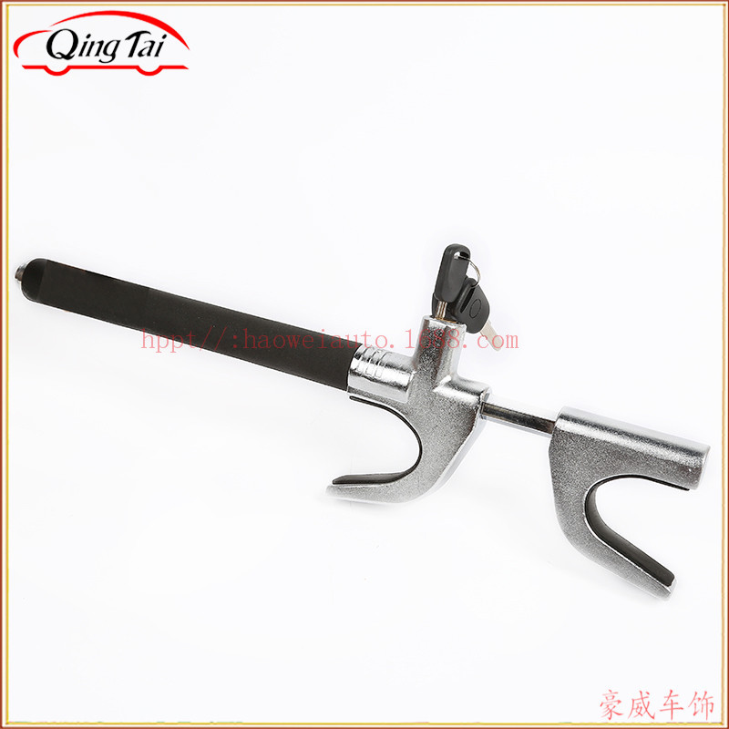 Factory direct sales of car locks, car window locks, car anti-theft locks, U-shaped locks, direction locks, steering wheel locks wholesale detail image 7