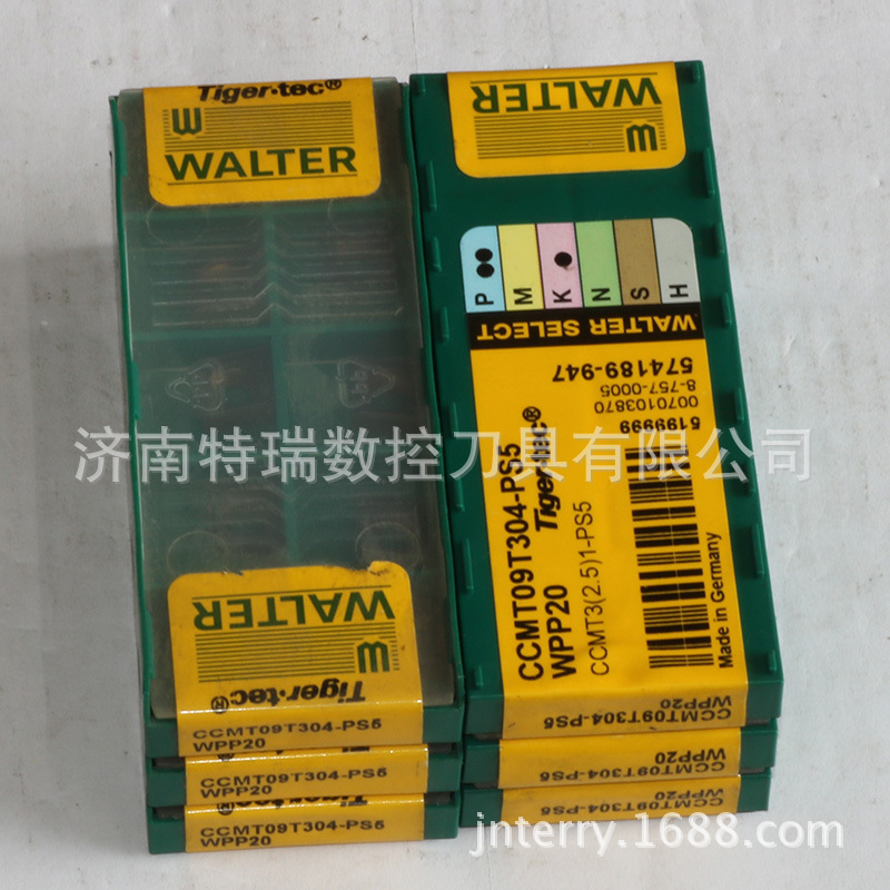 瓦尔特车刀片现货批发CCMT09T302-PF4 WPP01合金钢加工
