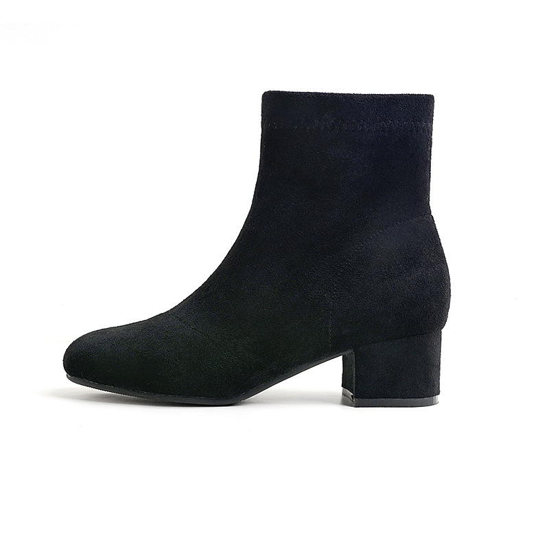 Bottes femme en Daim - Ref 3354814 Image 5