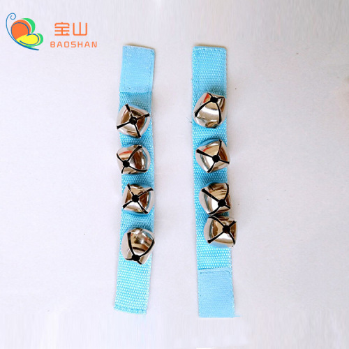 Wholesale baby bell bracelet Orff instruments, kindergarten Velcro toys, educational toys, hand bells