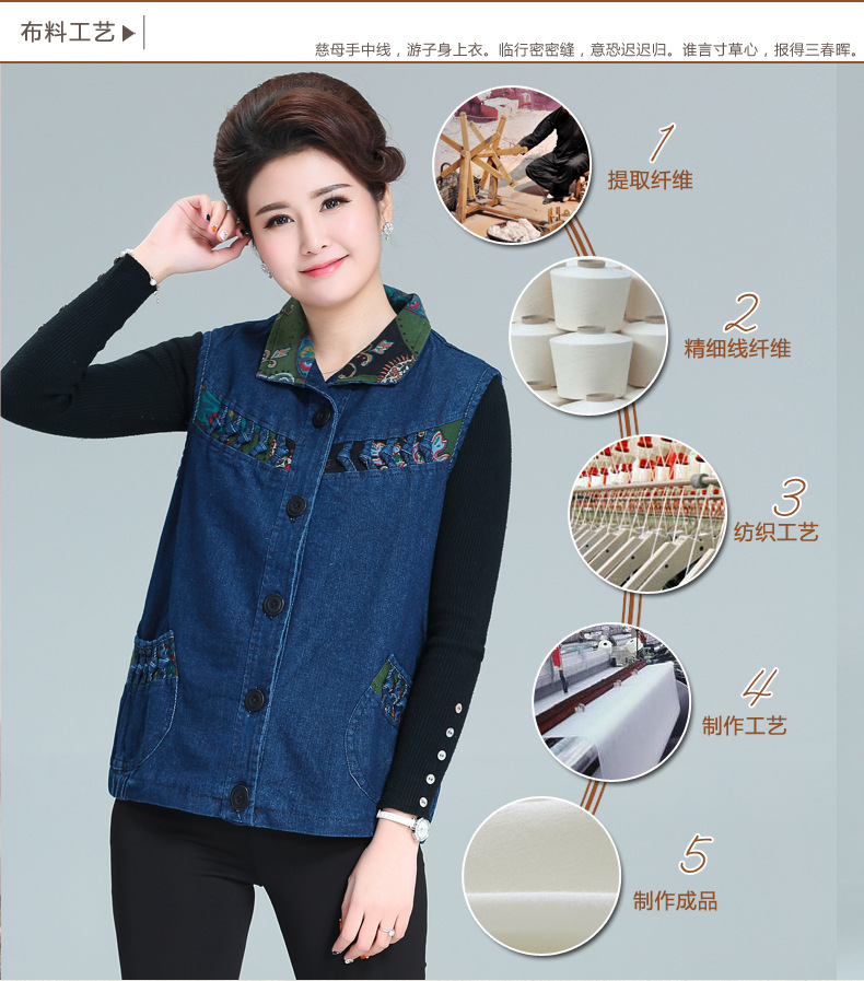 Gilet femme en Coton - Ref 3316844 Image 12