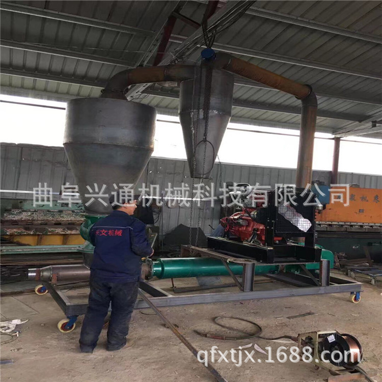 粮食装罐用吸料机  粮食装车用大型气流吸粮机