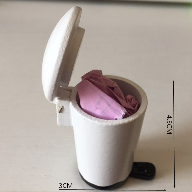 dollhouse  miniatures΢��ʳ��ģ��diy������������������Ͱ