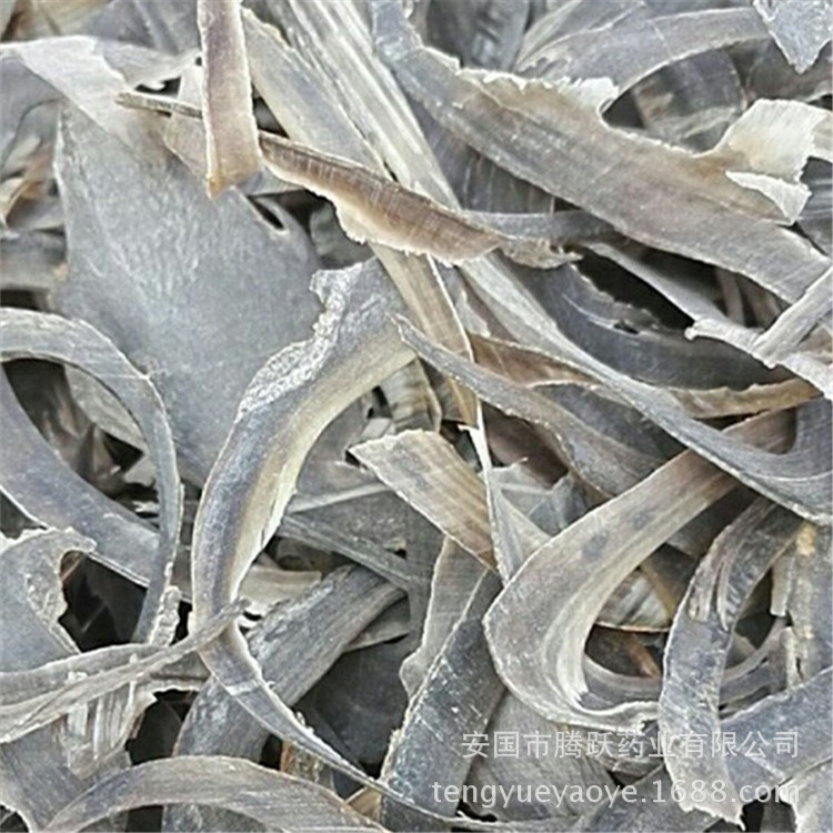 Water Buffalo Horn Shui Niu Jiao Sliced Raw Herb Traditional TCM Decoction Material overview