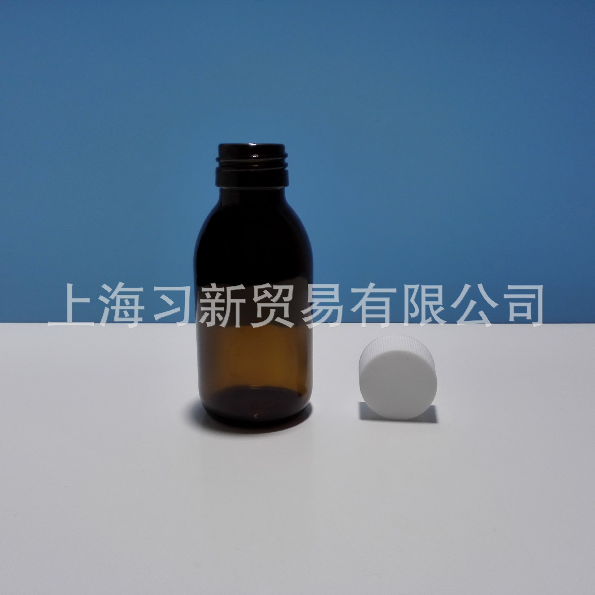 促销100ml棕/茶色广口玻璃香精香料样品瓶 化工瓶 抗腐蚀 密封好