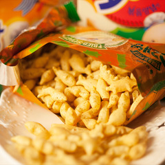 韓國進口食品好麗友好多魚46g休閒食品寶寶零食魚型小餅乾