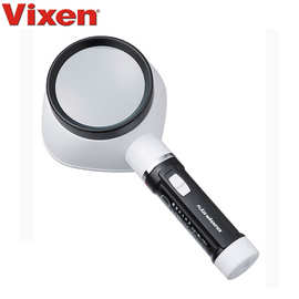 VIXEN威信光学F80 LED手持放大镜阅老人阅读带灯2.5倍便携放大镜