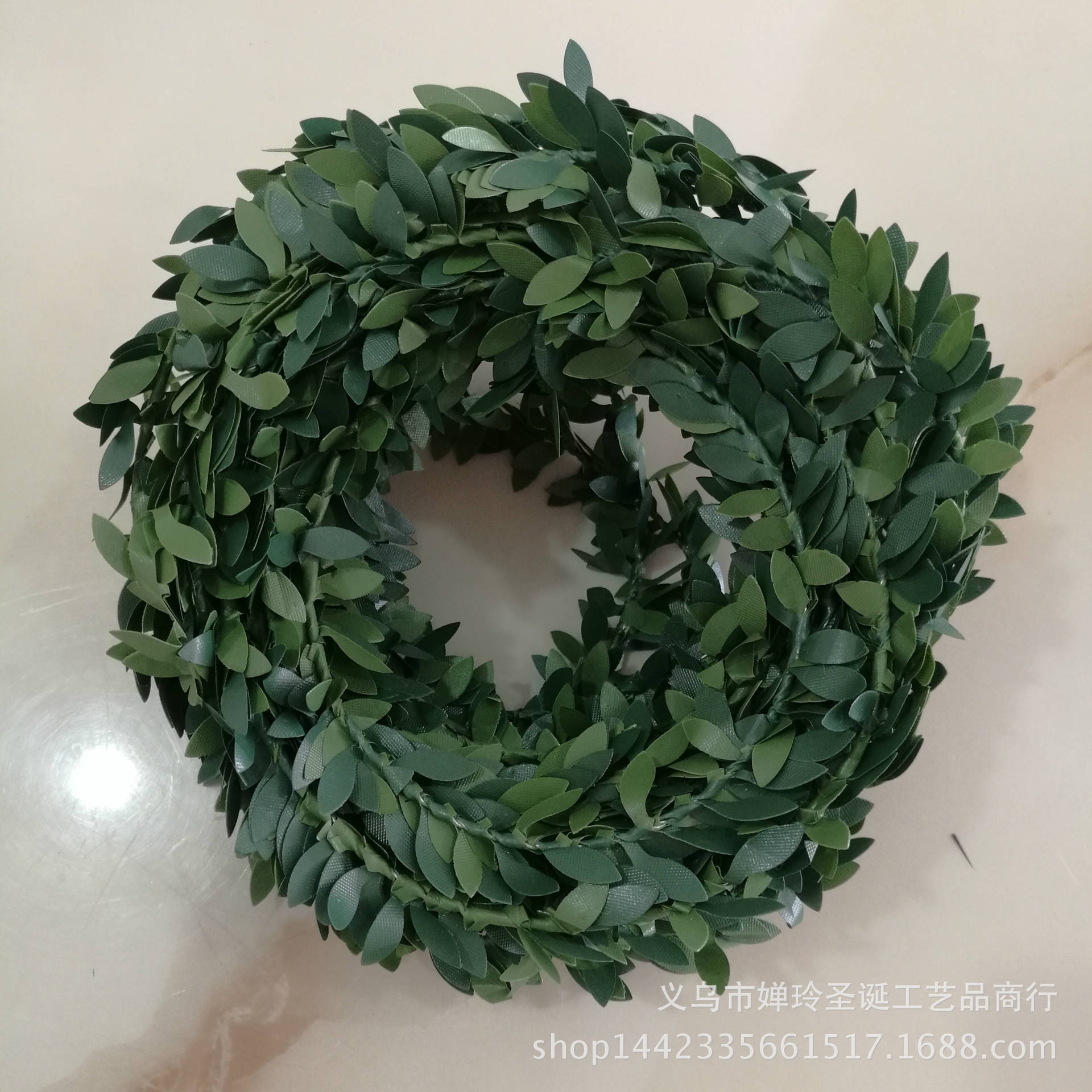 DIY Рождественские цветочные кольца лоза 1