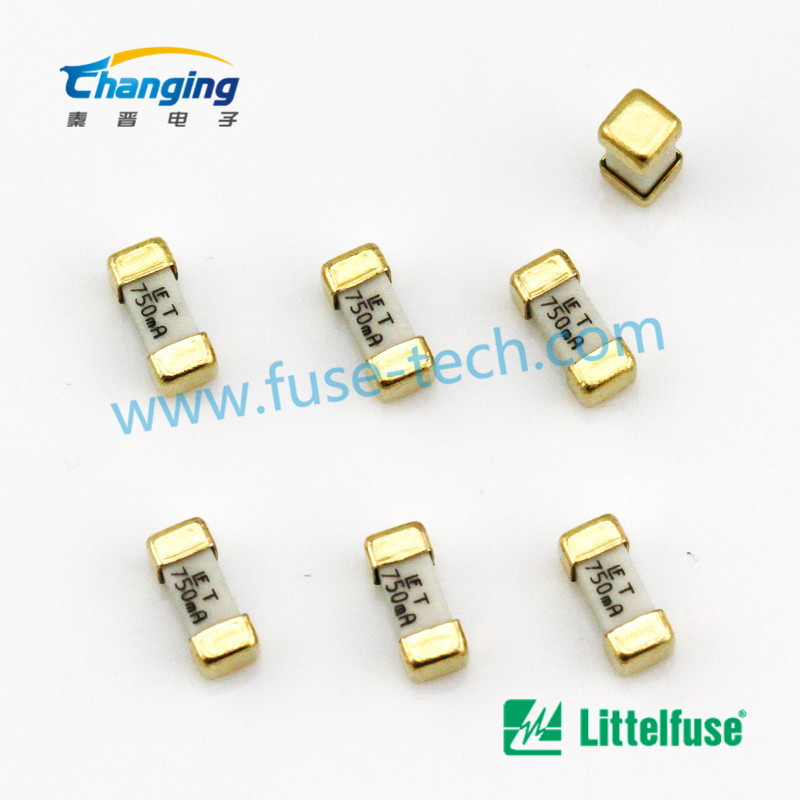 力特慢断2410贴片一次性熔断保险丝0452.750MRL 0.75A 125V 现货