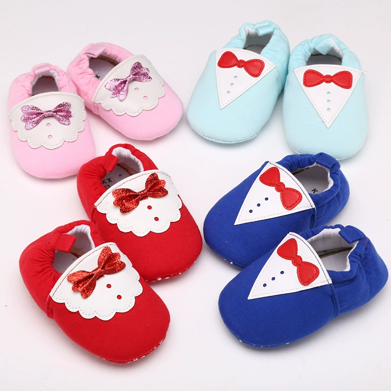 Обувь для малышей с мягкой подошвой Весна и Осень Новые мужские и женские детские тканевые туфли, мультяшная детская обувь, детская обувь, производители оптом