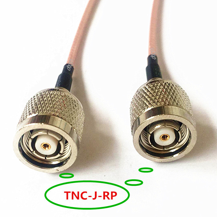 全铜RG316射频跳线 天线与设备连接线 TNC-RP-J公头反接转SMA公头