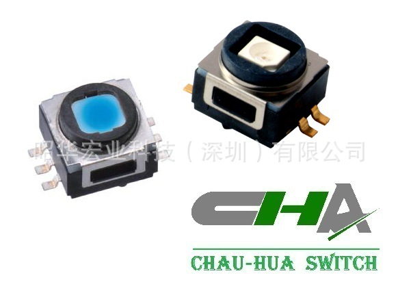 8x8.4x6带灯轻触开关 发光轻触开关C3001L 系列带灯开关 K8 K5AT