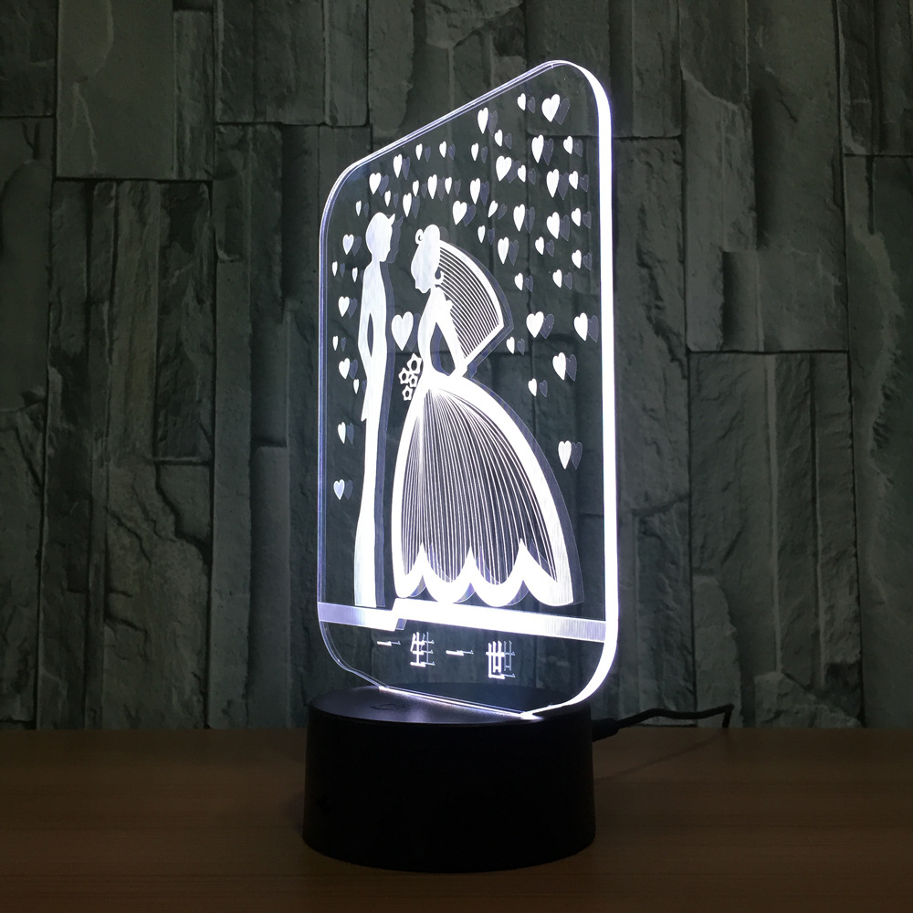 创意节能 智能家居LED灯 触摸USB充电