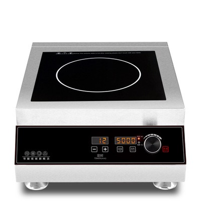 商用电磁炉5000平面黑晶板饭堂厨房电磁炉|ms