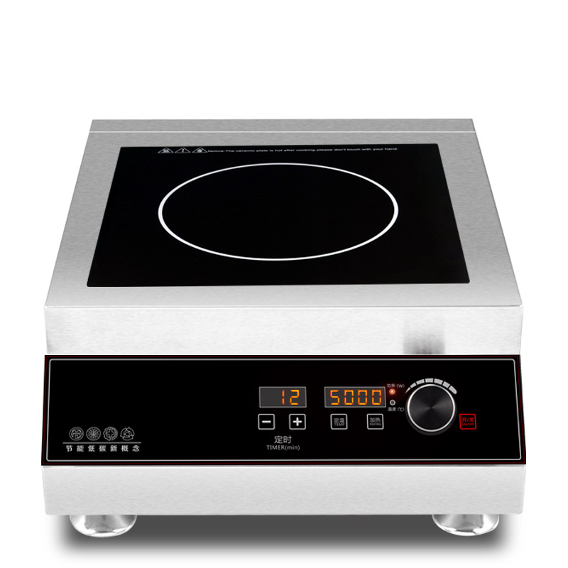商用电磁炉5000平面黑晶板饭堂厨房电磁炉|ms