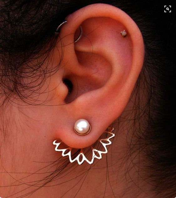 Серьги из жемчуга, европейский стиль, Aliexpress