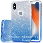 Iphone 8, iphone 8, чехол для телефона, iphone x, 8plus, градиент, «три в одном»