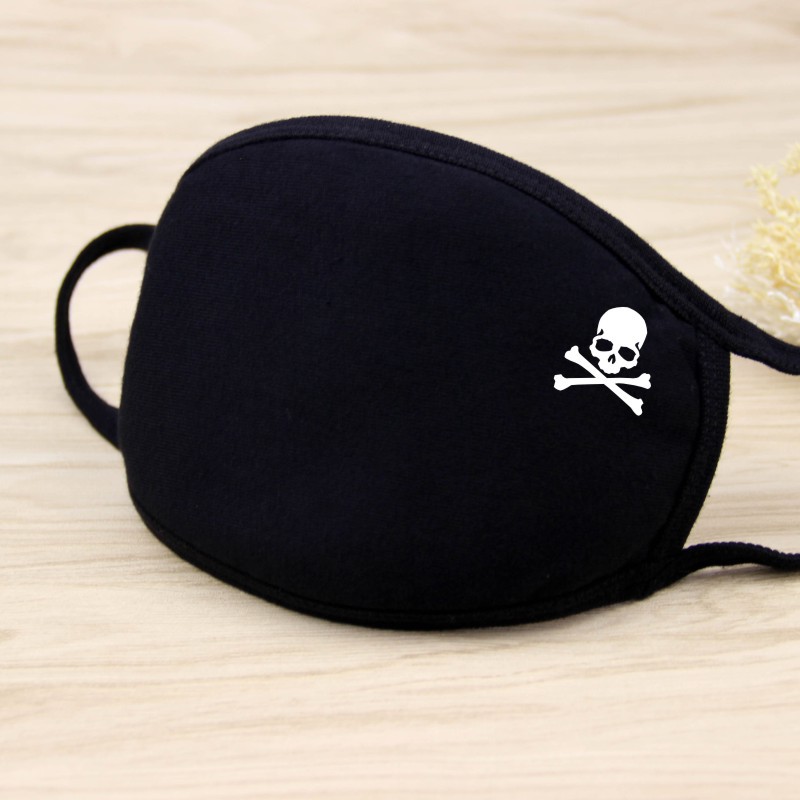 Fashionable cartoon keep warm windproof cotton black medical mask…