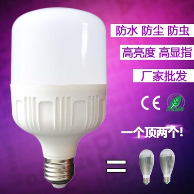 direct deal LED white light Yellow light Rich handsome Bulb lamp Constant LED Plastic clad E27 220V Low power consumption