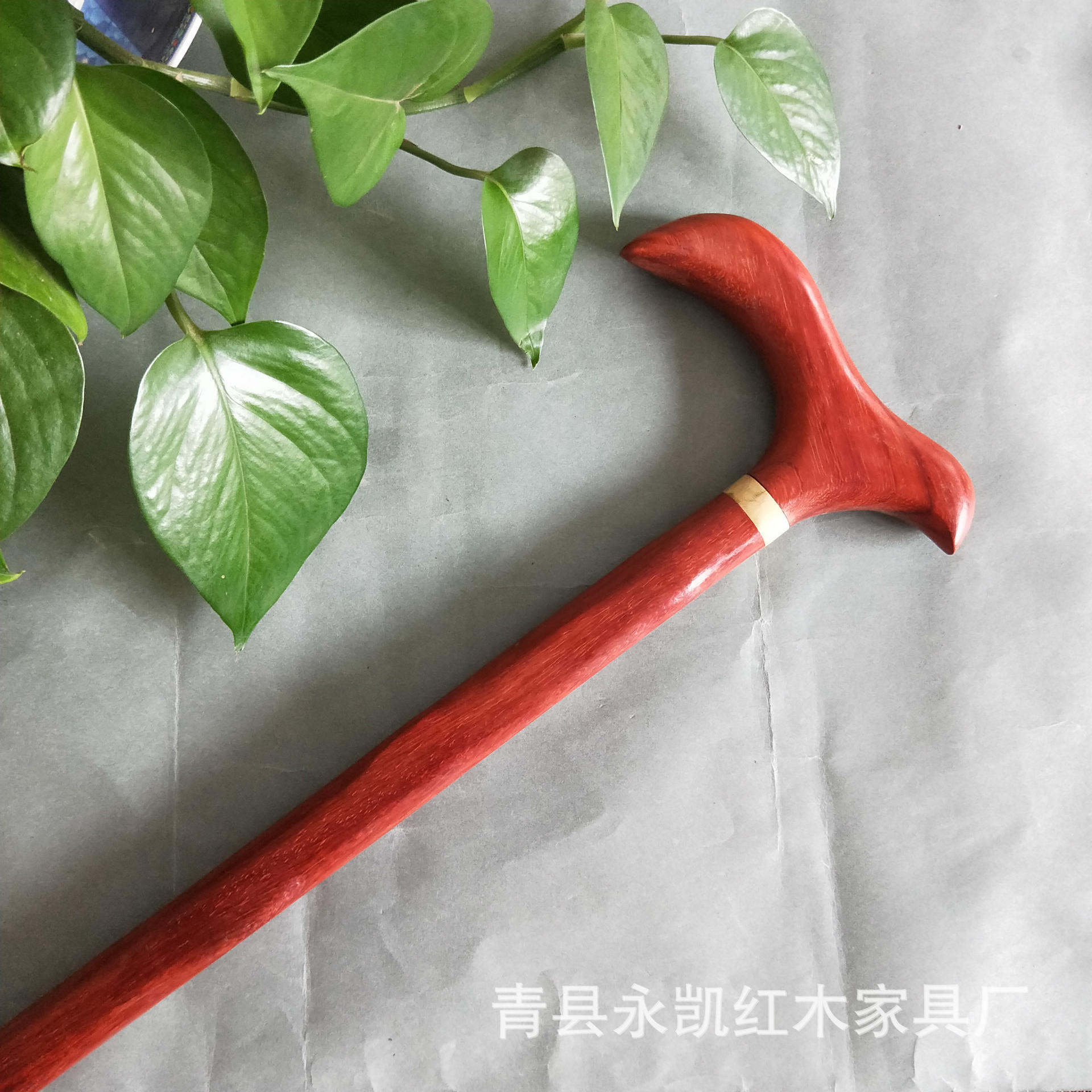 鸡翅木拐杖红花梨手杖防滑鸡翅木 红花梨拐杖 木质拐杖厂家 拐棍-阿里巴巴