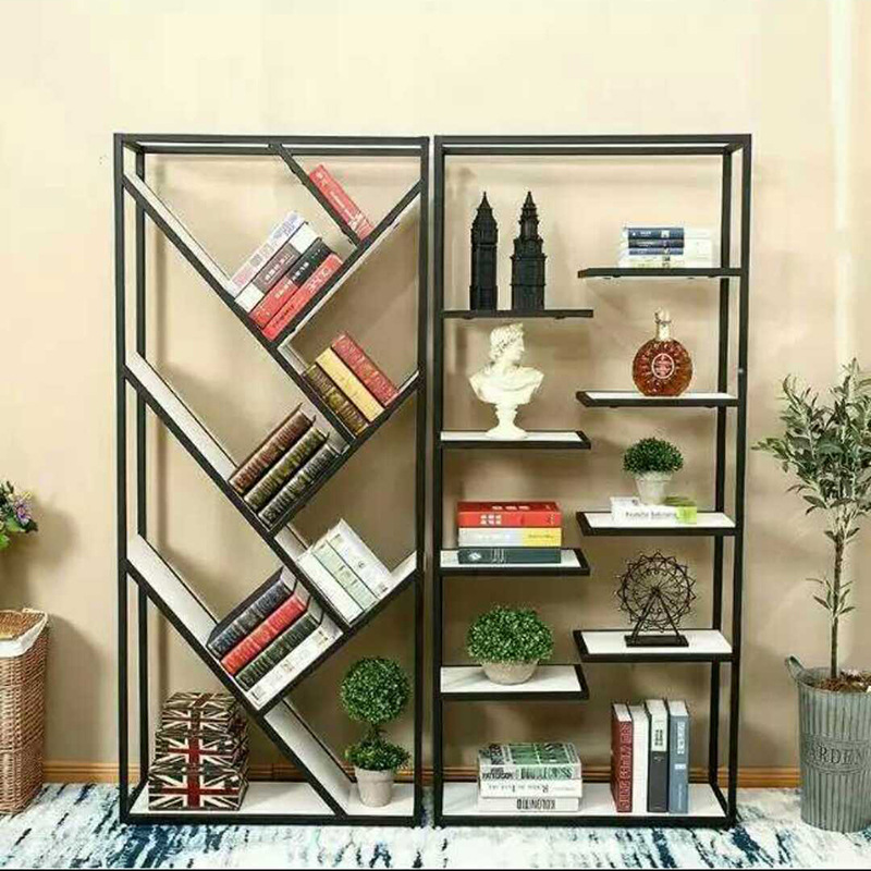 定制加工铁艺工艺品摆件 铁艺水管置物架落地组合铁艺收纳架