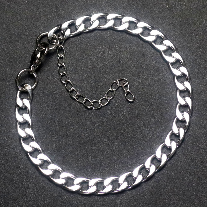 Fashion Geometric Titanium Steel No Inlaid Men's Bracelets display picture 1