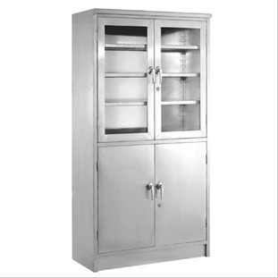 不锈钢器械资料柜批发档案柜办公室抽屉式文件柜玻璃档案文件柜