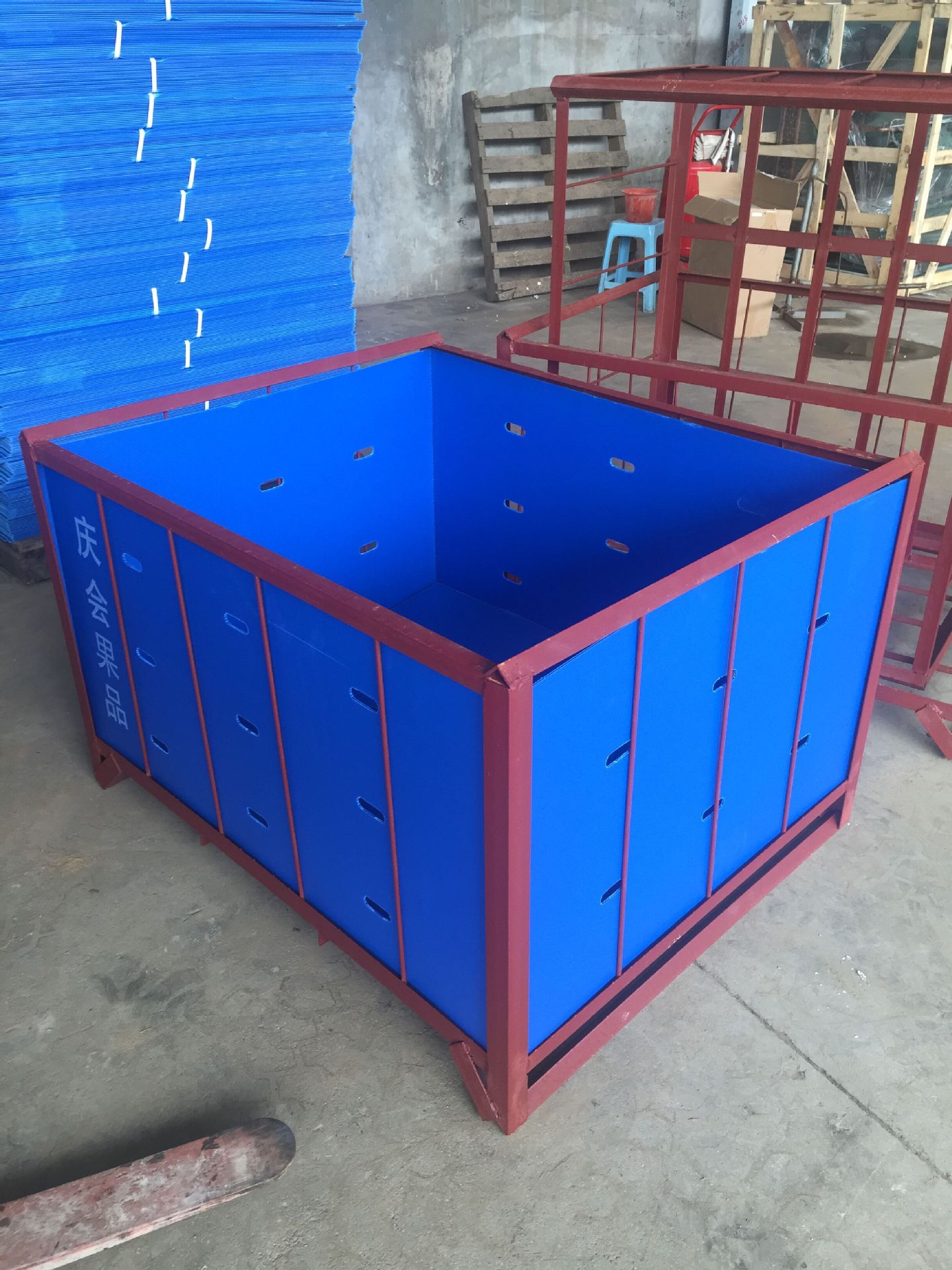 中空板冷库围板4