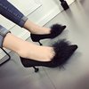 Footwear pointy toe high heels, trend of season, Korean style, wholesale