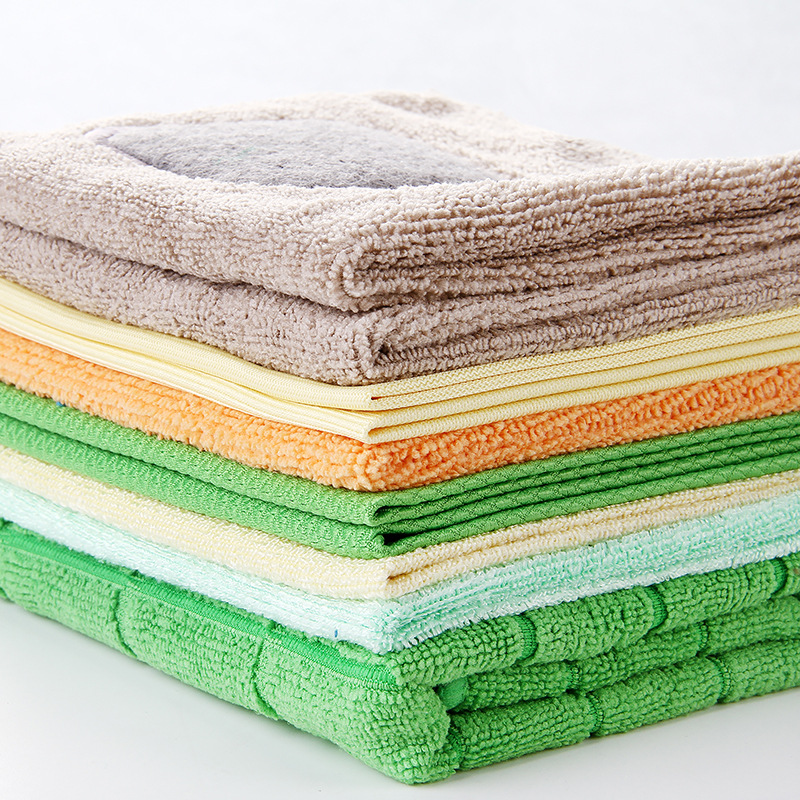 Factory direct morning song microfiber household cleaning combination cloth set housekeeping service special cleaning cloth