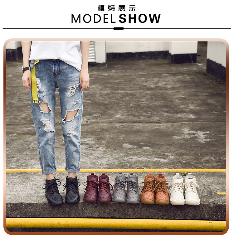 Bottes femme en En cuir - Ref 3354873 Image 21